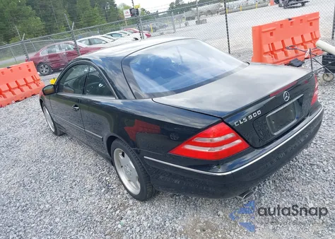 2002 Mercedes-Benz Cl 500 from USA, damaged, VIN WDBPJ75J62A022599